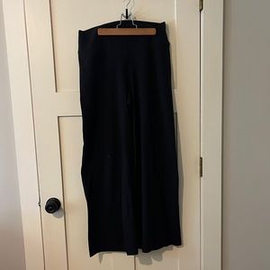 Old Navy Charcoal Extra High-Rise Wide Leg Yoga Pants Size L